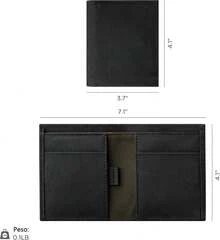 ¡RecomendadoALPAKA Ark Bifold Cash Wallet – portafolios minimalista con bolsillo frontal para hombre, uso diario, cierre magnético para , Negro -, Medium¡Top de Temporada - Azul - Ver 4
