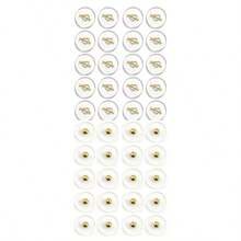 Bolas de acupresión para la oreja, terapia de acupuntura auricular, ayuda a relajar el Body y la mente, alivia el estrés, fácil de usar. - Multicolor - Ver 19