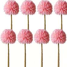 Budget-Friendly Artificial Flowers Bulk, Fake Hydrangeas, Great For DIY Wedding Centerpieces & Bulk Event Decor Ersatile For Vase Arrangements, Wreaths & Wall Decor - Pink - View 9