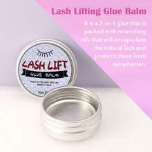 3件套睫毛提升膏套装，固体睫毛提升胶水配刷头，无需胶水即可进行睫毛提升和眉毛定型，一体式烫睫毛垫和刷子，加快烫睫毛速度 - 無色 - 查看 4