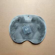 2件套二合一去角质磨砂膏，背部按摩刷，硅胶身体磨砂刷，带吸盘壁挂式设计，深层清洁去角质，适用于淋浴，成人使用，粉色足部护理 - 彩色 - 查看 14