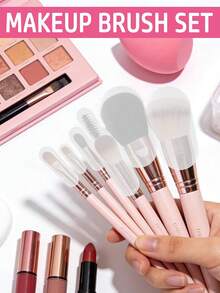 15/5/1pc Makeup Brush Hair Cap To Prevent Hair From Frizzing. Brush Storage Case With Hair Protection Cover To Keep Dust Off. Easy To Carry When Going Out. - Clear - View 2