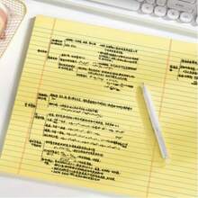 Cuaderno de gran capacidad, adecuado para mapas mentales, aprendizaje y uso en el campus - Papel de escritura resistente al sangrado por ambos lados, con encuadernación suave y fácil de desprender, diseño de encuadernación gruesa, adecuado para notas de clase, práctica de matemáticas, planificadores y escenarios de oficina - A3 - Ver 3