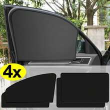 Magnetic Car Window Sunshade - Heavy Duty Mesh Front/Rear Coverage, Easy Install/Remove, Fits All Cars, Trucks, SUVs - Heat Blocking & Glare Protection - One Size Fits All - View 4