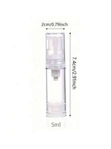 One Leopard Shaped Square Perfume Reusable Travel Bottle, 5ML Reusable Texture Decanting Bottle At The Bottom, 5ML Leopard Shaped Square Perfume Split Bottle Portable Travel Bottom Direct Charging Perfume Bottle - Multicolor - View 15