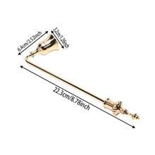 Cortador de mecha de vela, apagador de vela con forma de campana, herramienta de extinción de vela con mango largo/corto - Multicolor - Ver 3