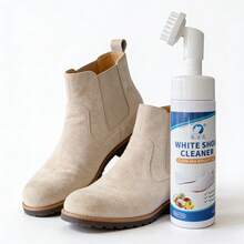 200ml Leather Cleaner And Conditioner, Suitable For Cleaning And Conditioning Suede Shoes, Sneakers, White Sneakers, Etc. Also Suitable As A Gift. - White - View 2