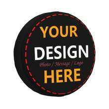 Funda de neumático de repuesto con diseño personalizado para, Protector de rueda de coche 4WD, 4x4, SUV, 14 , 15, 16 , 17 PYYP - 3 - Ver 1