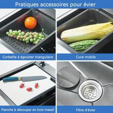 Éviers de cuisine - 60*45*22cm - Voir 4