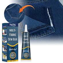 Fabric Mending Glue, Clothing Specific Glue For Printing, Pants, Shoe Insoles, Jeans, Fabric Holes, Various Textile Bonding - Fabric Repair Glue 50ml - View 2