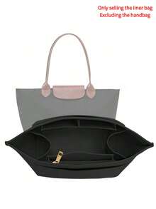 LePliage Handtaschen-Organizer Einsatz, Filz Tragetasche Organizer Einsatz für Damen, 9 Fach Filz Innentasche, Handtaschen Organizer Tasche, geeignet für verschiedene Handtaschen, modischer Futter Beutel, Damen Handtasche, Damen Tragetasche - Verschiedenfarbig - Übersicht 11