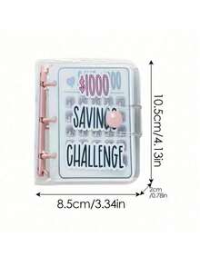 1000 Savings Challenge Binder, 52 Weeks Money Saving Challenge Binder, 2024 Reusable Mini Budget Planner With Cash Envelopes, Reusable Savings Binder, Suitable For Home, Gifts, Vacation And Holidays (Halloween, Christmas) Etc., Bohemian Style - Multicolor - View 28