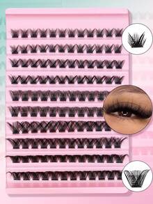 DIY Eyelash Extension Kit - Cluster Lashes, Waterproof Lash Glue & Sealant, Long-Lasting Individual Lash Clusters, Adhesive & Sealant, Makeup Tools - Multicolor - View 5