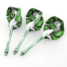 Soft Tip Electronic Dart Board Set - Indoor Dart Game Set Suitable For Family And Practice - Green - View 2