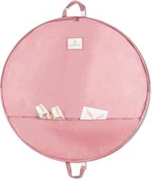¡RecomendadoBolsa de ropa tutú para adolescentes y adultos, 40 pulgadas Bolsa de baile para panqueques con 3 pulgadas Faldas tutú para adolescentes y adultos con correa interior y lazo para colgar para sostener la forma de tutú para mujeres, negro cuervo¡Top de Temporada - Rubor - Ver 10