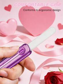 J·FOCUS 4件套美甲护理套装，高端精致防溅指甲钳礼盒套装 - 包括大小指甲钳（配心形珠链）、伸缩指甲锉和不锈钢指甲抛光块，多功能美甲护理4件套，防溅指甲钳+伸缩指甲锉+抛光块 - 彩色 - 查看 9