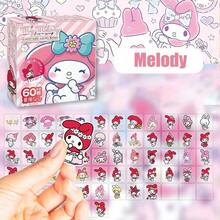 60张贴纸套装，适用于笔记本、电脑、手机、生日贺卡DIY（部分贴纸随机发货） - 多色 - 查看 9