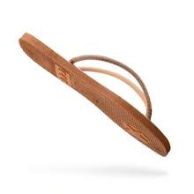 Women's Flip-Flops With Rhinestones, Metallic Flat Sandal With Rhinestones, Elegant And Sparkling, Comfortable For Everyday Wear. - 乾枯玫瑰色 - 查看 4