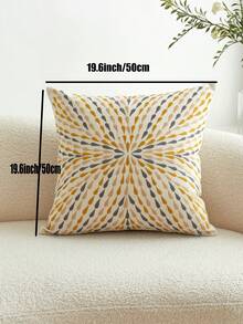 LCUHPCL 1 pièce/2 pièces Taie d'oreiller décorative brodée avec motif goutte d'eau, convient pour la décoration de la maison, la voiture, le salon, le canapé, la chambre à coucher, toute l'année - Multicolore - Voir 18