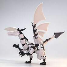 新款3D打印可动多关节龙形毛绒玩偶，拼图拼装玩偶，情人节礼物，复活节礼物，男女皆宜的玩具，软萌玩偶，可爱礼物之选，生日礼物推荐 - 彩色 - 查看 3