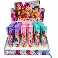 Kpop Demon Hunters Retractable Push-Button Eraser, Student Drawing Smudge-Free Erasers - Eraser - View 4