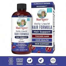 Mary Ruth's Daily Liquid Hair Formula: Sugar-Free, Vegan Hair Support For Thicker, Healthier Hair - 數量 - 查看 1