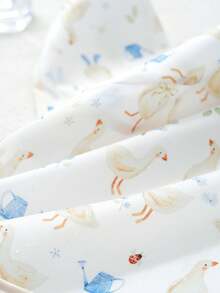 1PC Waterproof Bib,Feeding Bibs Apron For Infant Toddler,Large Pocket Eating Smock 6-36 Months - Multicolor - View 3