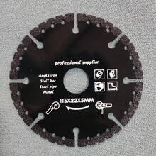 3pcs Black Cutting King Metal Cutting Disc, Stainless Steel Metal Alloy Ultra-Thin Saw Blade, Diamond Grinding Wheel - A - 查看 3