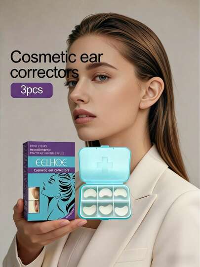 6pcs Ear Tapes With Ear Shaping Cuts, Vertical V-Face Tapes, Suitable For Daily Makeup, Parties, Weddings, Shopping, Dates, Galas, Team Building, Festivals, Mother's Day Gifts, Graduation Gifts, Festival False Lashes, Dance Makeup, Dance Parties. Cosmetics, Affordable, Room Decor, Vanity, Travel, Bedroom, Makeup Accessories, Inexpensive, Christmas Gifts, Cosmetics, Makeup Tools, Bargains, Gifts, Women's Gifts, Christmas Gifts