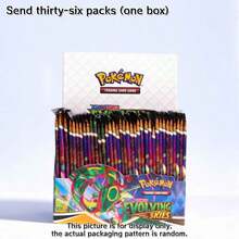Cards Prismatic 360pcs TCG: Scarlet & Violet-Prism Evolution, 36 Packs Per Box, 10 Cards Per Pack, Perfect For Collecting And Gifting. - Multicolor - View 11