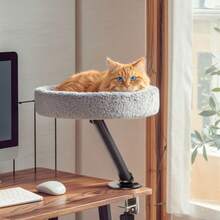 Simple Suspended Cat Bed Desktop Cat Bed Office Cat Climbing Frame Desk Cat Climbing Frame - one-size - View 1