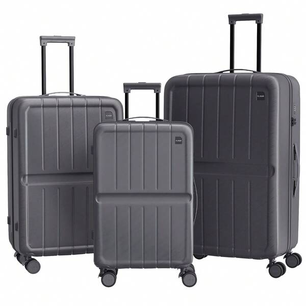 YSTYLE The Five-Piece Suitcase Set Is Available In A Variety Of Colors, Made Of ABS Material, And Features A Combination Lock And Quiet Multidirectional Wheels. It's Suitable For Business Trips, Carry-On Luggage, And Study Trips.