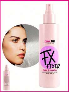 Fijador de Maquillaje Pink Up Fx Fixer Sellador Maquillaje Hidratante Matte - 2 PIEZAS - Ver 2