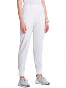 ¡RecomendadoCherokee Infinity - CK110A - Pantalones Deportivos para Mujer de Tiro Medio con 5 Bolsillos y Tela elástica de 360 °   - CK110A¡Top de Temporada - Azul - Ver 8