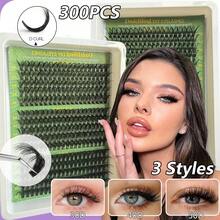 15 Packs 280 Clusters Fluffy 60+80+100 Strands 0. 07mm Thick Mink Fur Lashes 12-20mm Mixed Lengths 5D Ruffle Russian Volume Eyelash Extensions Dramatic Thick Black Individual Cluster False Eyelashes Lash Clusters,Eye Lash Clusters,Individual Eyelashes,Lashes,Fake Lashes - màu đen - Xem 2