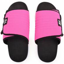 Asuna 3.0 Casual Polyester Lace-Up Outdoor Slippers - Pink Sole White - View 4