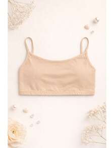 Set Of 2 Teen Girls' Reinforced Top Bras Without Padding - MultiWarna - View 4