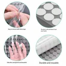 200 chiếc (100 cặp) đồng xu nylon tròn tự dính với băng keo chống thấm nước, thích hợp làm quà tặng Halloween, Lễ Tạ ơn, Giáng sinh và Lễ Phục sinh. - Nhiều màu - Xem 9