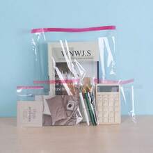 A5 Clear Self-Adhesive Bags 100 Pack, Self Sealing Cellophane Display Bags/Sealable Bags, Food , Cello Bags OPP For Cookies,Cards,Envelopes,Pictures (15.5 * 21CM) - Multicolor - View 3