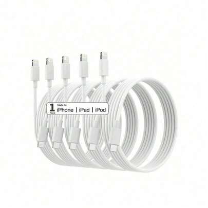 White 1 4 Packs Apple Charging Cables 3.3ft, Compatible With IPhone Chargers Cable, USB To Lightning Fast Compatible With IPhone Charging Cord Compatible With IPhone 14/13/12/11/11Pro/11Max/ X/XS/XR/XS Max/8/7, (White) Nan MFi Certified Women's Day Gift Birthday Celebration