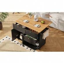 Mobile Storage Islands - Black - View 6