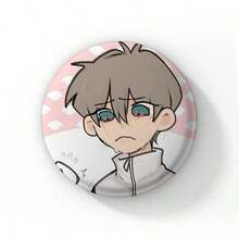 Cartoon Lost In The Clouds BL Anime Badge Brooch, Cartoon Skyler Sirius Art Brooch, Backpack Decor Accessory, Student Stationery - 58 mm - View 14