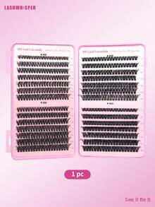 DIY Lash Extension Kit Cluster Lashes Waterproof Lash Bond And Seal Long Lasting Individual Lash Clusters Adhesive Sealant Makeup Tool - Multicolor - View 16