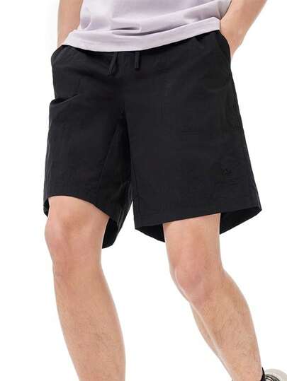 CAMEL CROWN 男士户外速干短裤，透气吸汗，五分裤长，具有降温效果，防晒，适合春夏季节穿着。