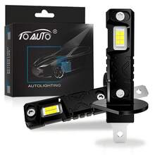TOAUTO 2PCS 70W H1 Led Bulb 15000LM Super Bright Spotlights Light For Car 6000K Plug And Play Automobile Headlight 1:1 Mini Size Foglight - A - View 2