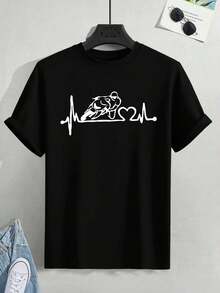 Magliette da uomo - nero - Visualizzare 2