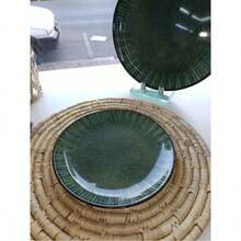 Tunisia Green Dinner Plate Set 29cm - Alleanza - Green - View 2