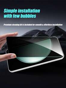 4pcs Anti-Peeping Screen Protector, Combining Ultra-Thin Base Material And Fine Matte Coating, Compatible With Samsung S24FE/S23FE/S21FE/S20FE/A56/A55/A54/A53/A52/A51/A36/A35/A34/A33/32/A31/A26/A25/A24/A23/A22/A21/A17/A16/A15/A14/A13/A12/A07/A06/A05 And Other Models. - Black - View 5
