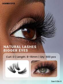 DIY Eyelash Extension At Home DIY Lash Extension Kit Cluster Lashes Glue Waterproof Lash Bond And Seal Long Lasting Individual Lash Clusters Adhesive Sealant Makeup Tool - Multicolor - View 4