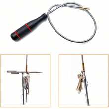 3 Packs Telescoping Magnet Pick-Up Tool Set - Retrieving Telescoping Magnet Pickup Tools,Extendable Magnetic Pick Up Tools,Bendable Spring Magnet Stick - Default - View 5